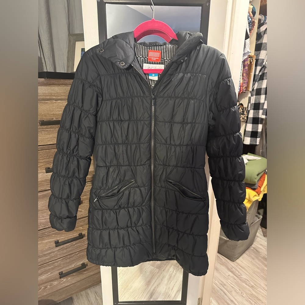 Columbia XS Black Winter Coat